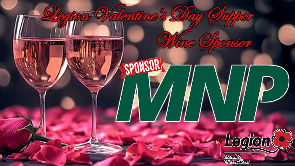 Special Valentines Supper Wine Sponsor: MNP Debt
